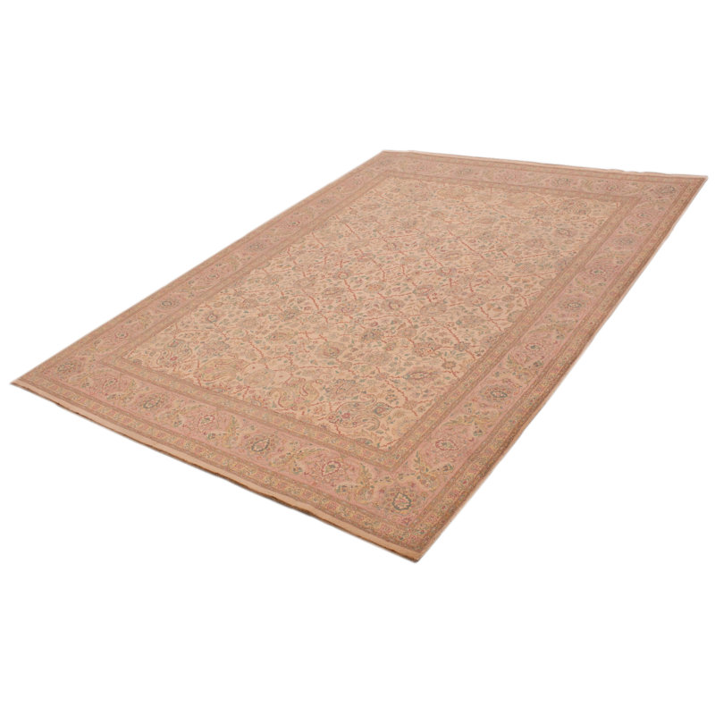 Tapis unique en laine de style années 1990 Aalaiyah