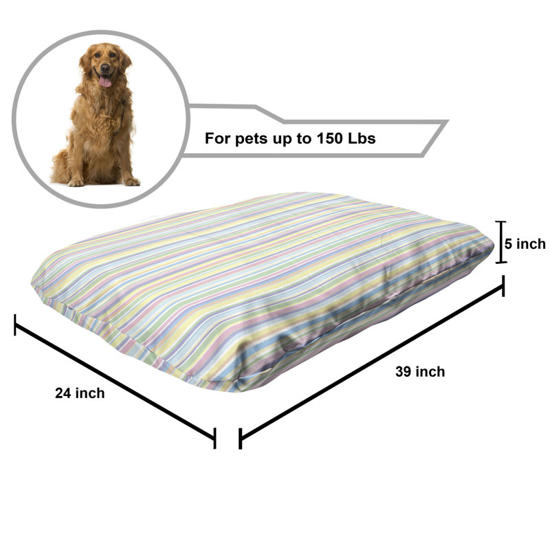 Lit pour animal de compagnie Ambesonne Pastel
