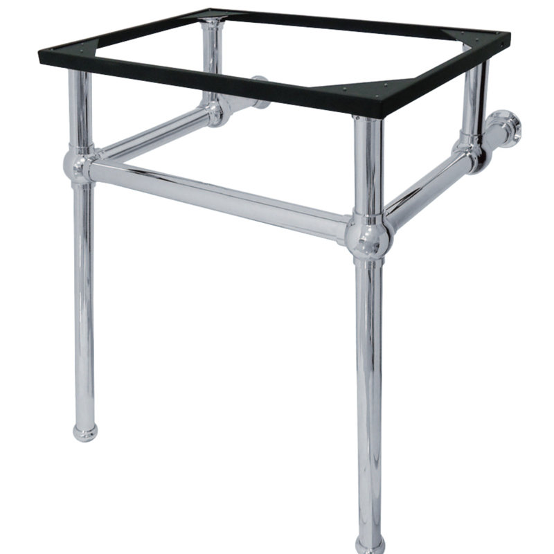 Kingston Brass Templeton Brass Console Sink Legs, Polished Chrome