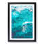 Surfing Waves in Abstract - Framed Print-55728355-55728357
