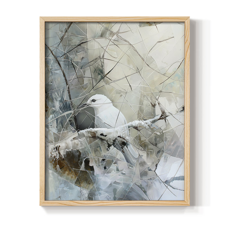 ANIMALS Series XXVII, reproduction encadrée - bois massif, H 15 po x l 12 po