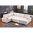 Multi - Functional L - Shaped Corner Sofa With Storage & Convertible Bed Features
