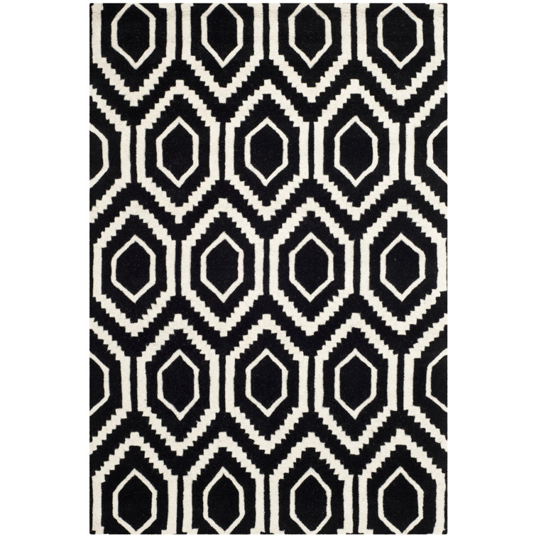 Tapis en laine touffeté à la main Deedie