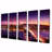 San Francisco Skyline And Bay Bridge I - Architecture Canvas Print - 5 Equal Panels