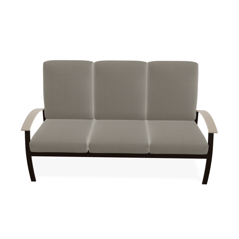 Belle Isle Outdoor 3 - Seat Patio Sofa, Textured Kona, Betsy