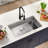 32'' L Undermount Single Bowl Stainless Steel Kitchen Sink