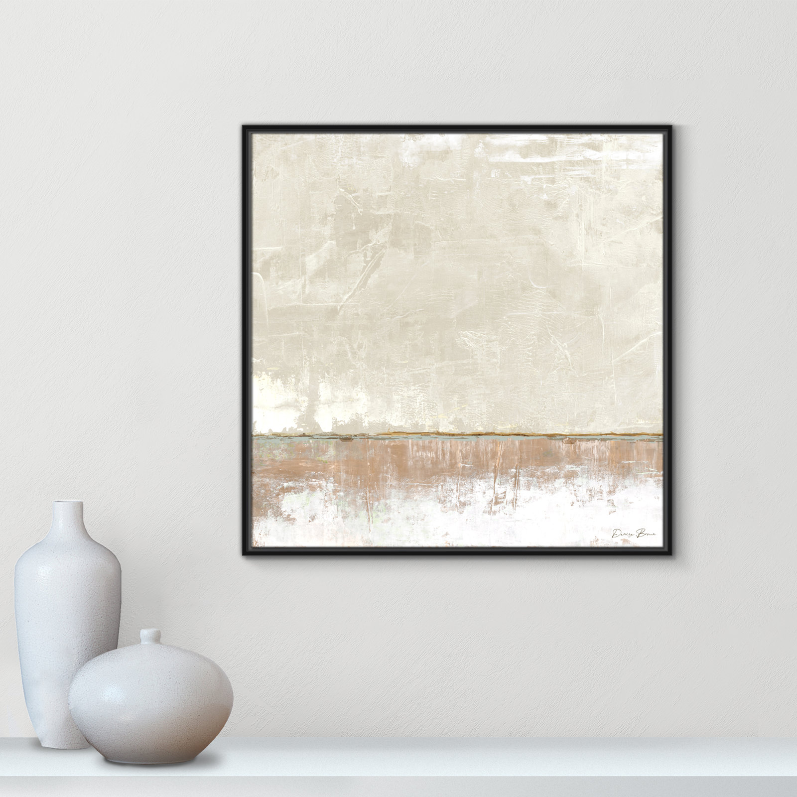 Delevan "Better Days II" Print, 31.5" H x 31.5" W, Black
