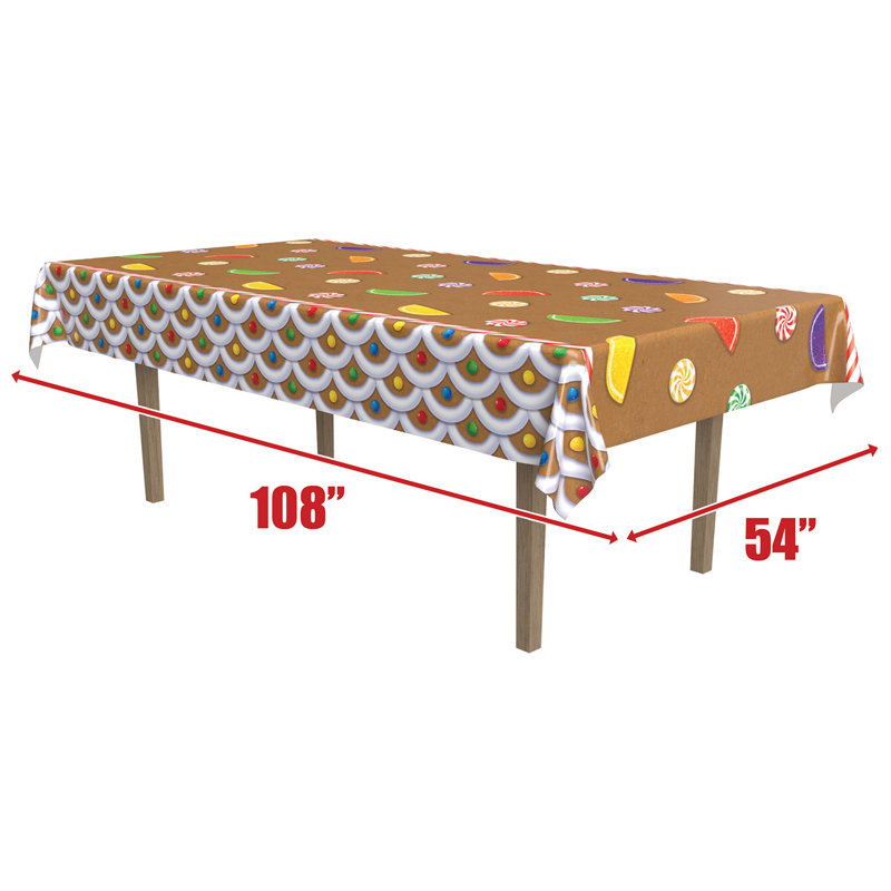 Christmas Gingerbread House Tablecover