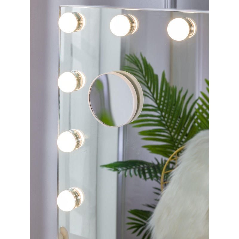 Miroir de maquillage avec tablettes Schuler Vanity
