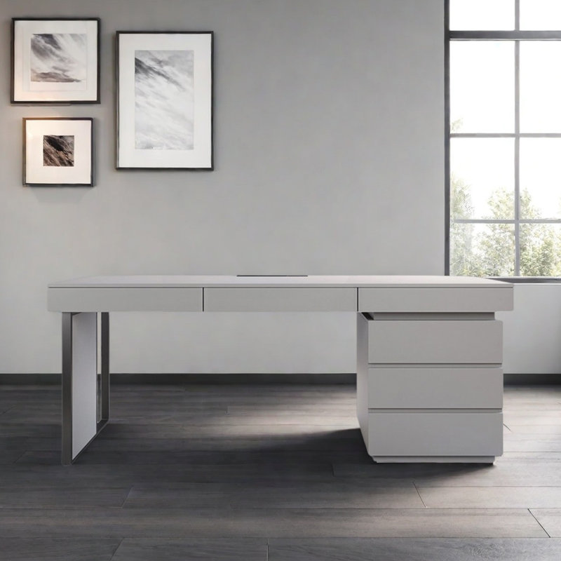 Wiveca, Gris clair, H 29,92 po x l 70,87 po x P 27,56 po