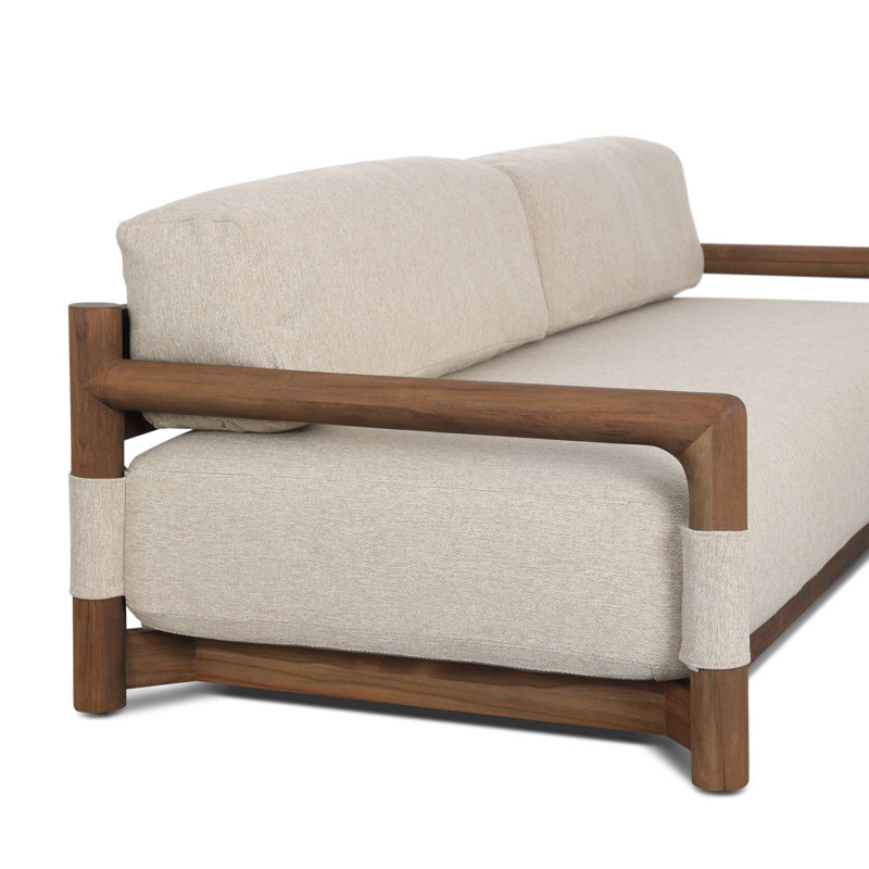 Fable Outdoor Sofa-91"-Concha Beige