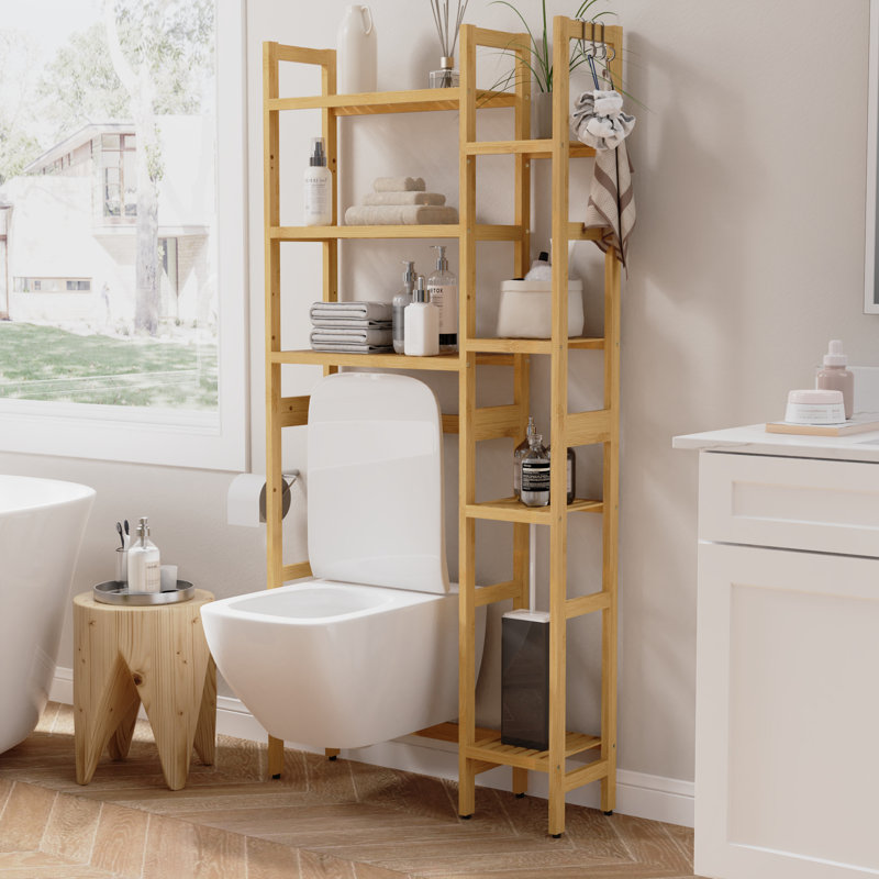 Over The Toilet Storage, Brown