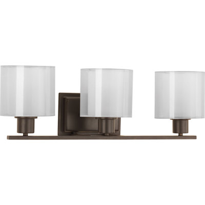 Éclairage pour meuble-lavabo 3 lumières Ernestina