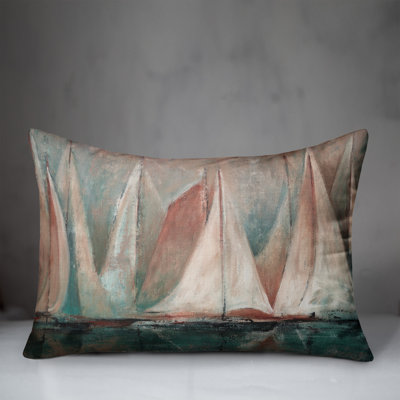 Outdoor Reversible Throw Pillow
