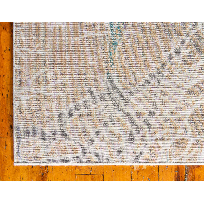 Alfieri Floral Indoor Rug, Rectangle 7' x 10'