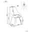 49cm H Velvet Upholstered Side Chair-531097090
