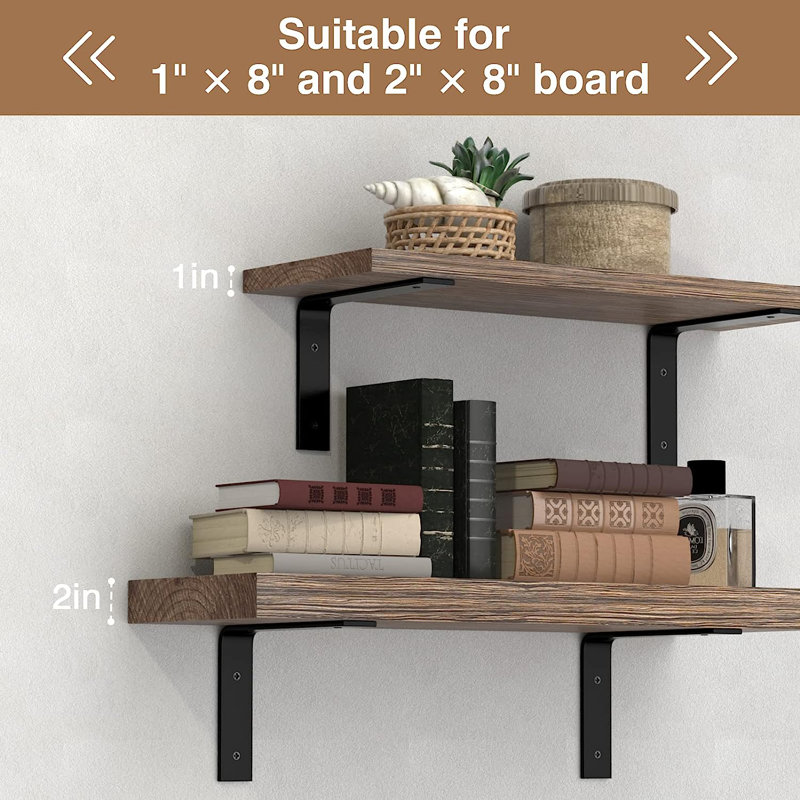 Supports de tablette en fer