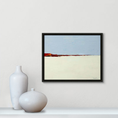 «Desert Plains» par Renate Holzner - reproduction sur toile flottante
