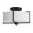 Vashti Framlingham Fabric Semi Flush Mount-88144610-88144613