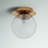Chandre Glass Flush Mount