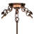 Leyburn Glass Semi Flush Mount