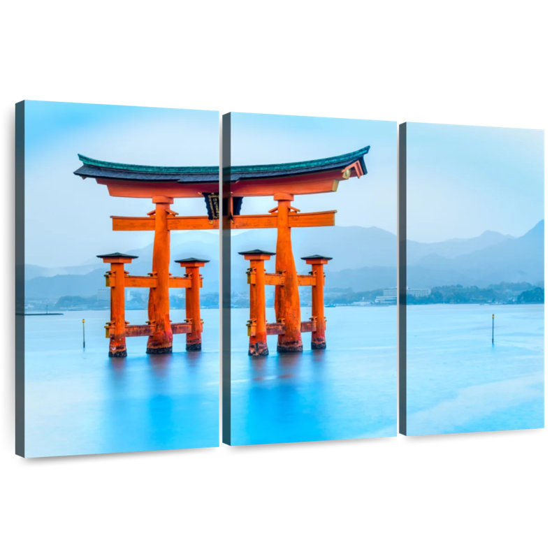 Lilie Miyajima Torii Gate, 32" H x 50" W