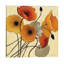 Pumpkin Poppies II by Shirley Novak - Wrapped Canvas Painting-1385712915