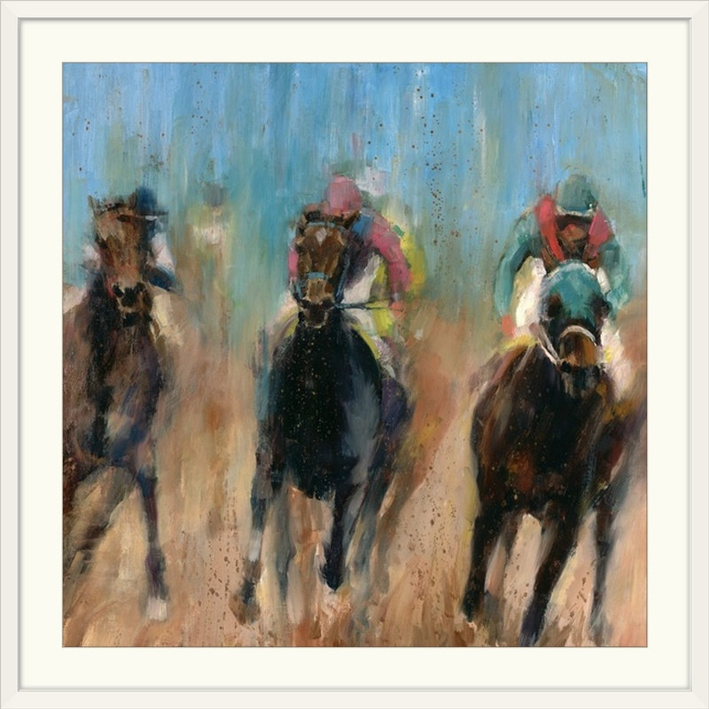 « run » valtcho tonov, reproduction d’art, H 16 po x l 16 po x P 1,5 po, Toile