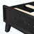 Pine Solid Wood Bed, Stable And Durable, No Box Spring Required
