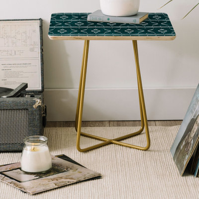 Table de bout à pieds croisés