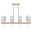 Awyr 8 - Light Steel/Acrylic Chandelier