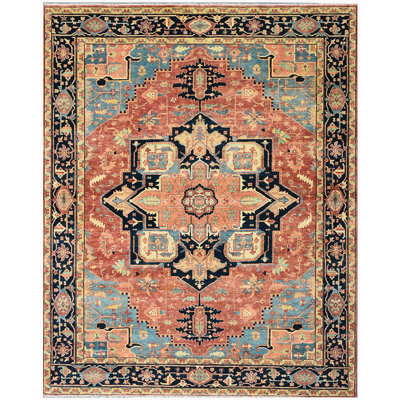 Hand Knotted Wool Oriental Area Rug