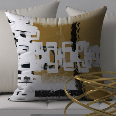 Alert Superlative Square Pillow Cover & Insert