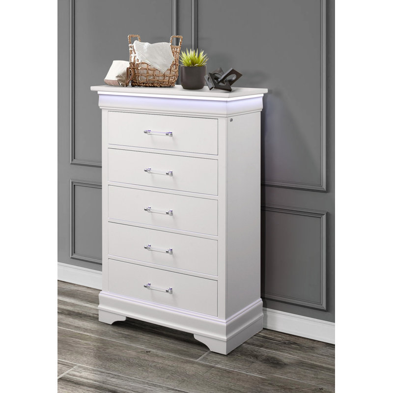 COFFRET BLANC CHARLSTON AVEC DEL