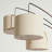 Trilage Arc Floor Lamp For Living Room, Multi Head Tree Floor Lamp For Bedroom, 3 Lights Standing Lamps Hanging Over The Couch - Oil Rubbed Bronze