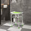 Adjustable Bath & Shower Stool – Aluminum Frame Seat For Elderly & Disabled-1630252680