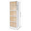 Armoire de rangement à 5 niveaux avec portes