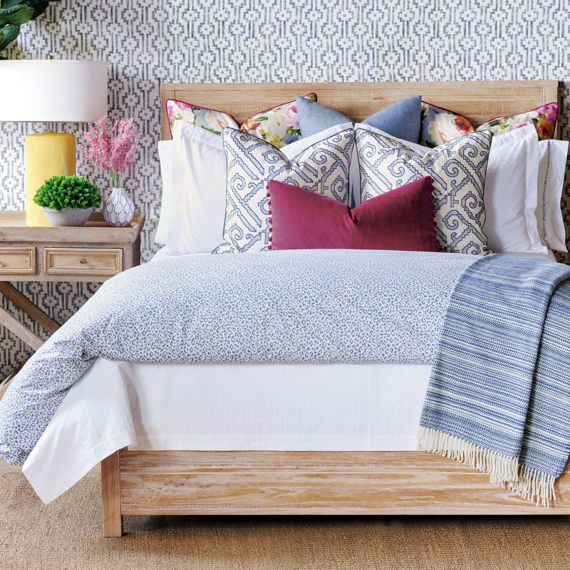 Tresco Bloom Down Floral Euro Sham