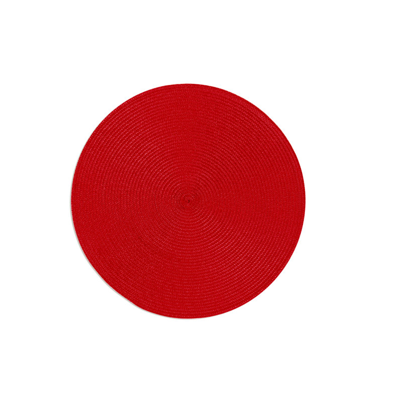 Abstract Round, Red