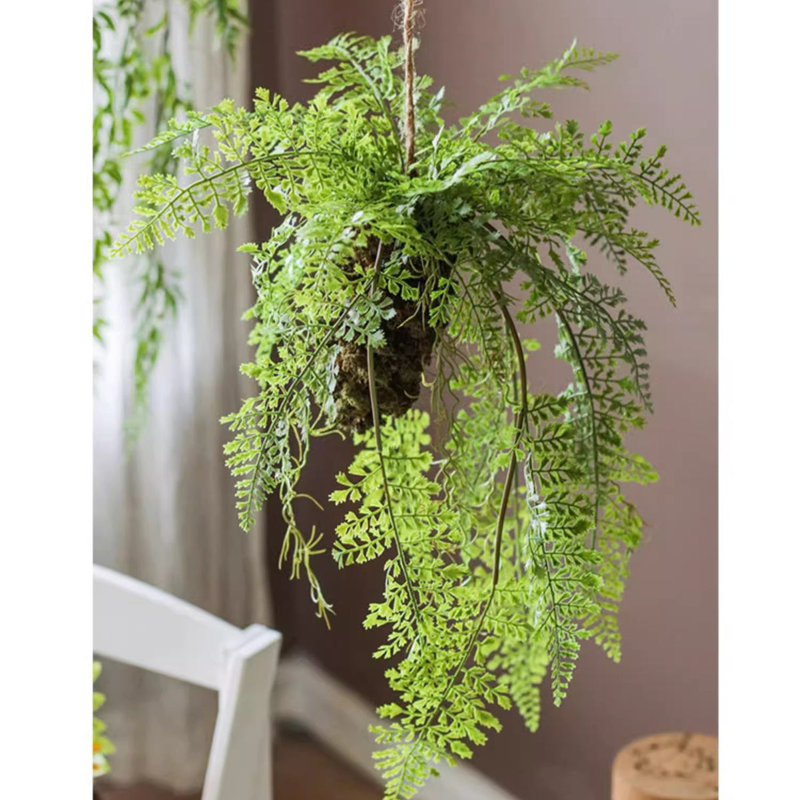 Décoration de fougère artificielle, H 47,2 po x l 10 po x P 10 po