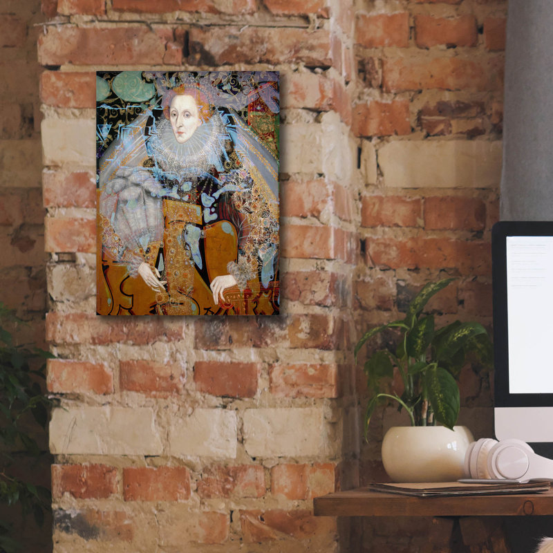 «Elizabeth 1-3» par Irena Orlov, art mural sur toile, 20 po x 24 po, H 16 po x l 12 po x P 0,75 po