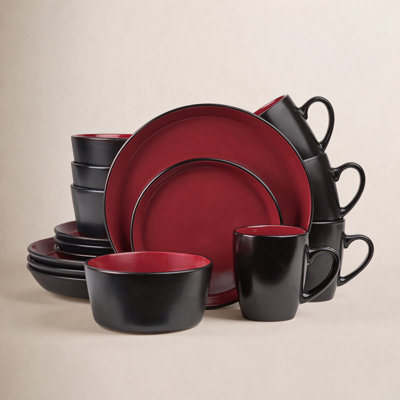 Stone Lain Albie 16-Piece Dinnerware Set Stoneware