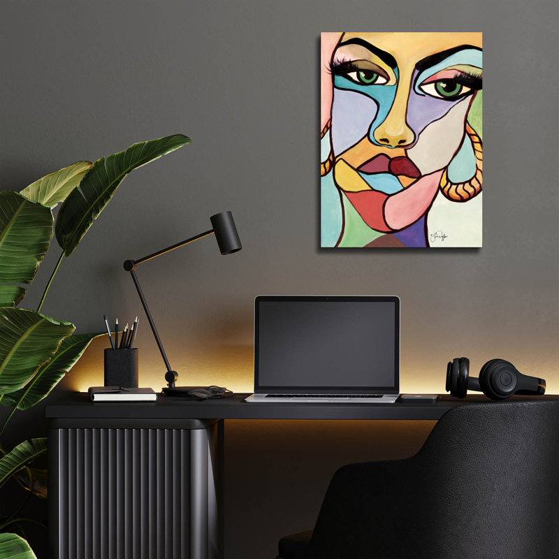 "Facets" par Yass Naffas Designs, H 16 po x l 12 po x P 0,13 po