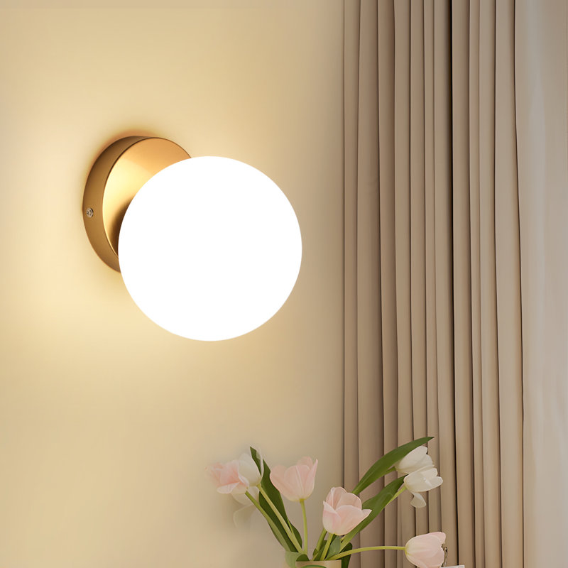 Laniel 1 - Light Flush Mounted Sconce Wall Light, Gold