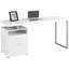 Bureau d'ordinateur en métal Kornegay pour bureau personnel et ordinateur portable ‑ configuration à gauche ou à droite, tiroirs de rangement, L 60 po, pour le travail-28331085-93854914