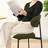 Upholstered Dining Chair With Metal Legs-2091818094