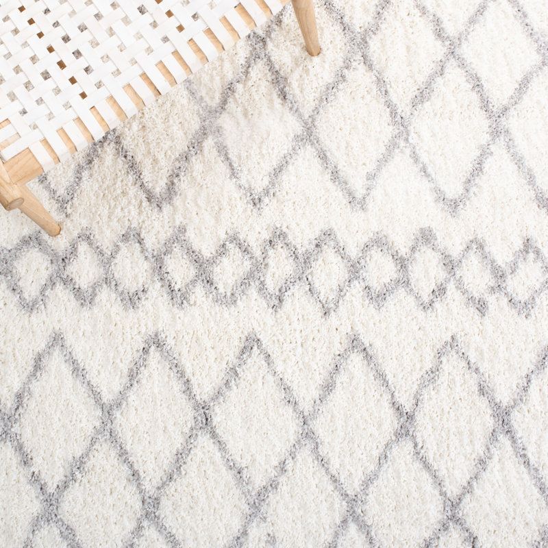 Aaban Performance Geometric Rug, Square 6'7"