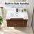 32" Resin Sink Wall-Mounted Bathroom Vanity with Motion-Sensor LED Light, Side Handles & ADA-Friendly Design-543293638