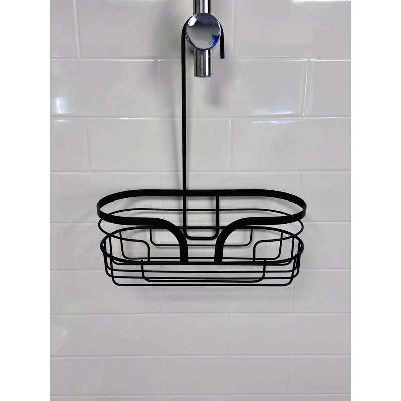 Dante Steel Freestanding Bathroom Shelves, Black
