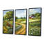 Paysage vert et jaune Farm Fresh I - Ensemble de décorations murales maison de campagne-107194843-107194851